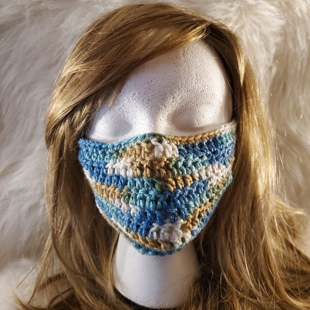 Handmade Crochet Sweater Mask Cover